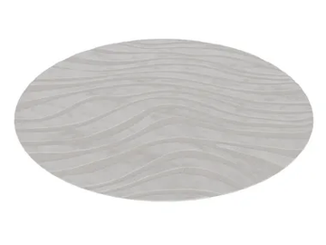 KENAI - Round handmade cotton rug by DÔME DECO - view 2